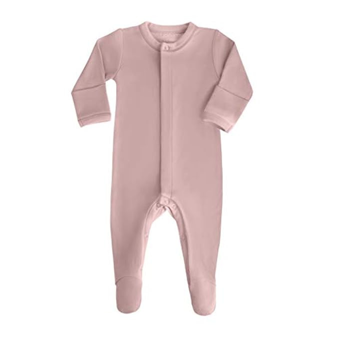 bonamy Baby Unisex Organic Cotton Gloved Sleeve Footie | Amazon (US)