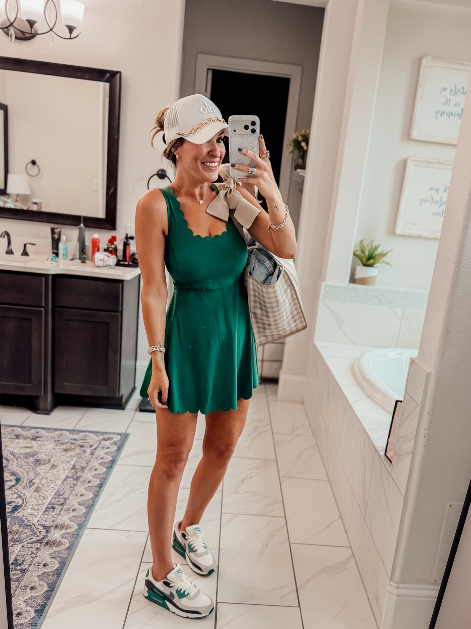 Wearing an XS in this Amazon dress that comes in a ton of colors! Has matching shorts! 

#LTKdayinmylife #LTKootd #LTKgrwm