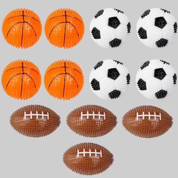 12pk Light-Up Squish Balls Size 2” - Bullseye's Playground™ | Target