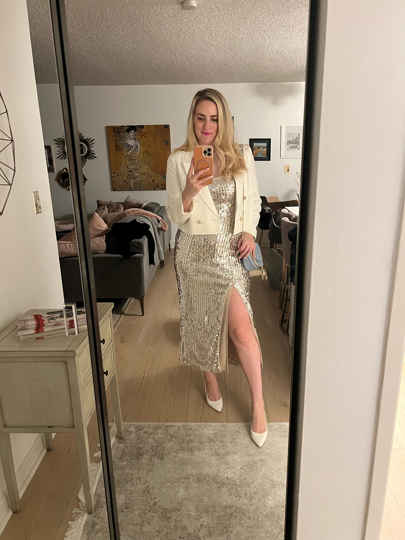 Sequin dress for
A night out | birthday dress | show me your mumu 