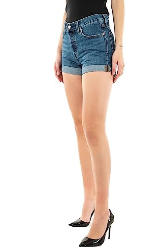Levi's Women's 501® Rolled Short Denim Shorts, Orinda Troy Scraped, 27W | Amazon (UK)