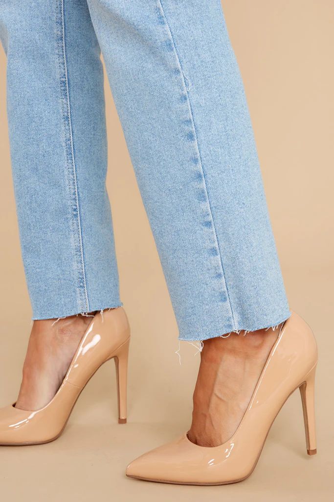 Higher Heights Nude Pointed Pumps | Red Dress 