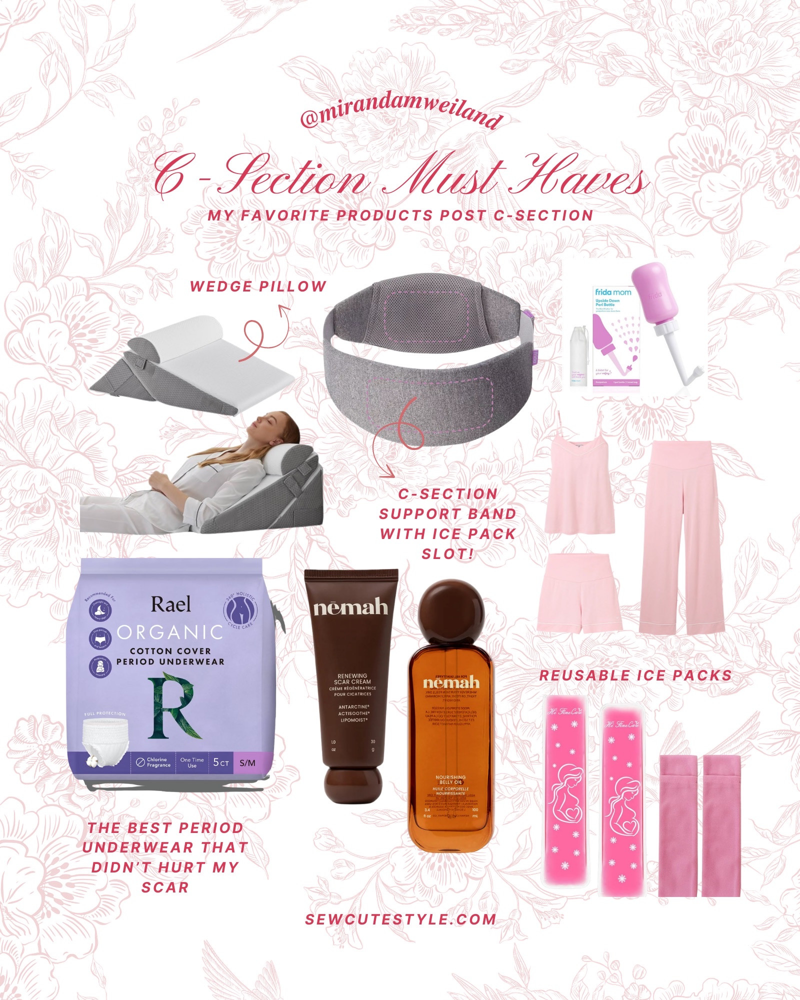 Postpartum mamas, this one is especially for my C-section girls 🤍 These are the essentials that truly made recovery smoother, more comfortable, and a little less overwhelming. Saving your body = priority.

Everything linked in my LTK 👇🏼

c section recovery essentials / postpartum must haves / c section hospital bag / postpartum care kit / abdominal binder / high waisted postpartum underwear / postpartum compression leggings / c section scar care / silicone scar sheets / frida mom postpartum / postpartum mesh underwear / belly support band / peri bottle / postpartum healing must haves / new mom recovery / fourth trimester essentials

#LTKmomlife #LTKBaby #LTKBump