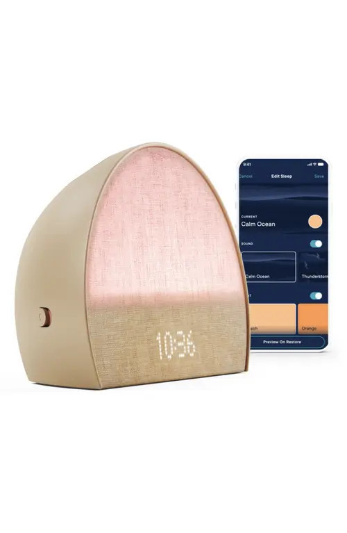 Hatch Inc Hatch Restore 2 Bedside Light, Sound Machine & Sunrise Alarm Clock in Latte at Nordstrom | Nordstrom