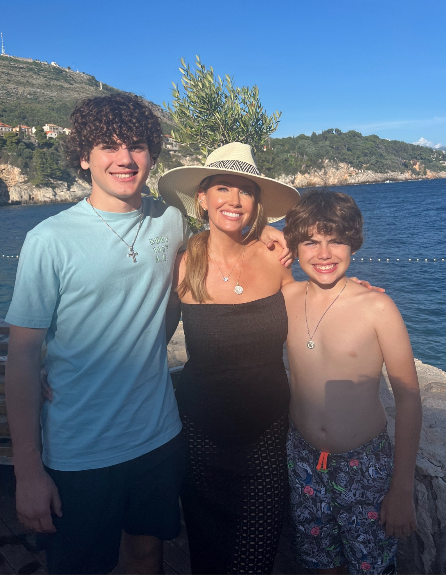 This dress is perfect for the beach.  This one piece dress has a sheer skirt attached and is so gorgeous.  Fits TTS.  I am wearing a size small.  

#LTKTravel #LTKOver40 #LTKSeasonal