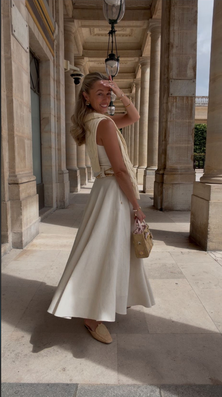 What I wore for my first day in Paris 🥰 Spring outfit, luxury spring style, Holland Cooper, Ralph Lauren, Dior. Elegant and feminine spring style. 

 #LTKuk #LTKsummer #LTKluxury