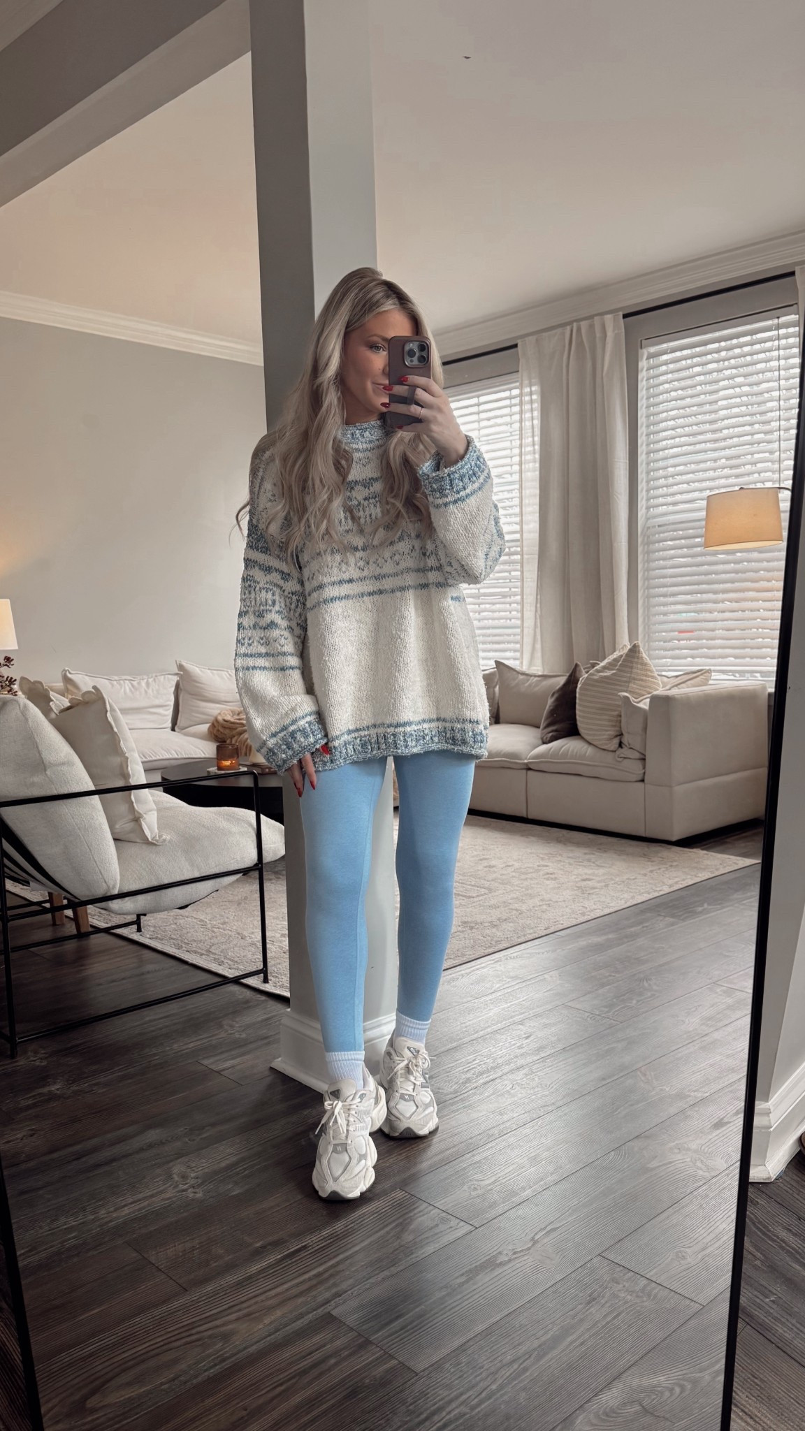 Cozy snow day fit! This sweater is sooo soft. 

#LTKHoliday #LTKSeasonal #LTKActive