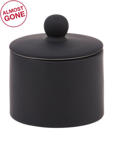 Rubberized Soft Touch Canister | TJ Maxx