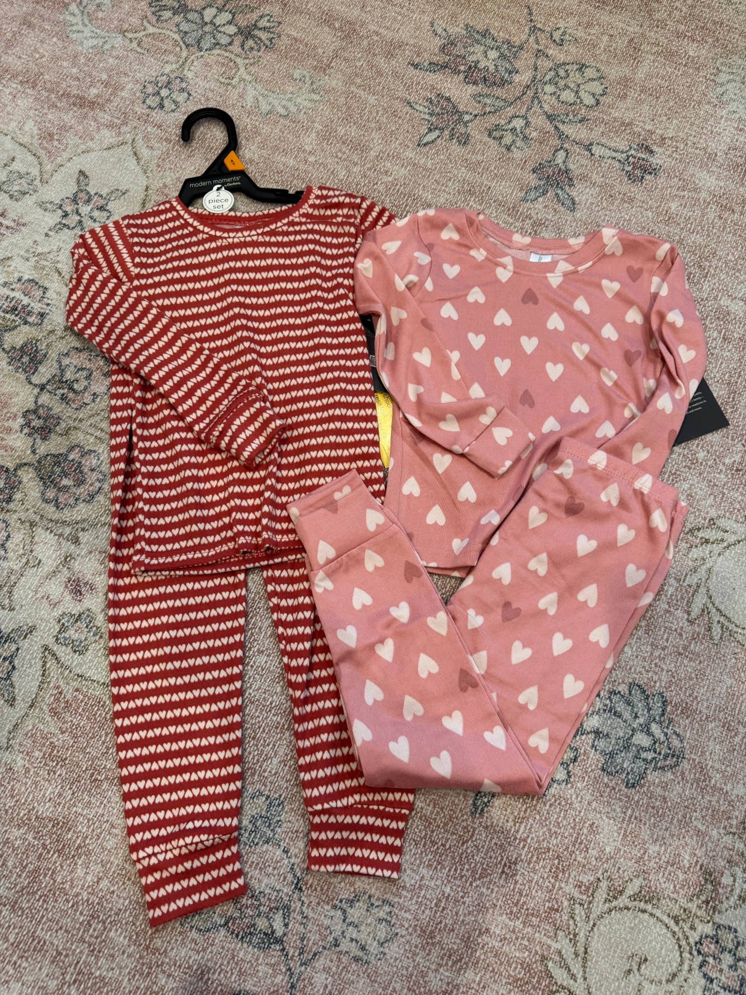 Toddler/girl valentines pajamas! How cute are these??? And they're so soft!!! Also each set is only $12!!!  Comes in 5 different styles linking them all!! 

#toddlergirlpajamas #toddlergirlvaletine #modernmoments #modernmomentstoddlergirl 

#LTKKids