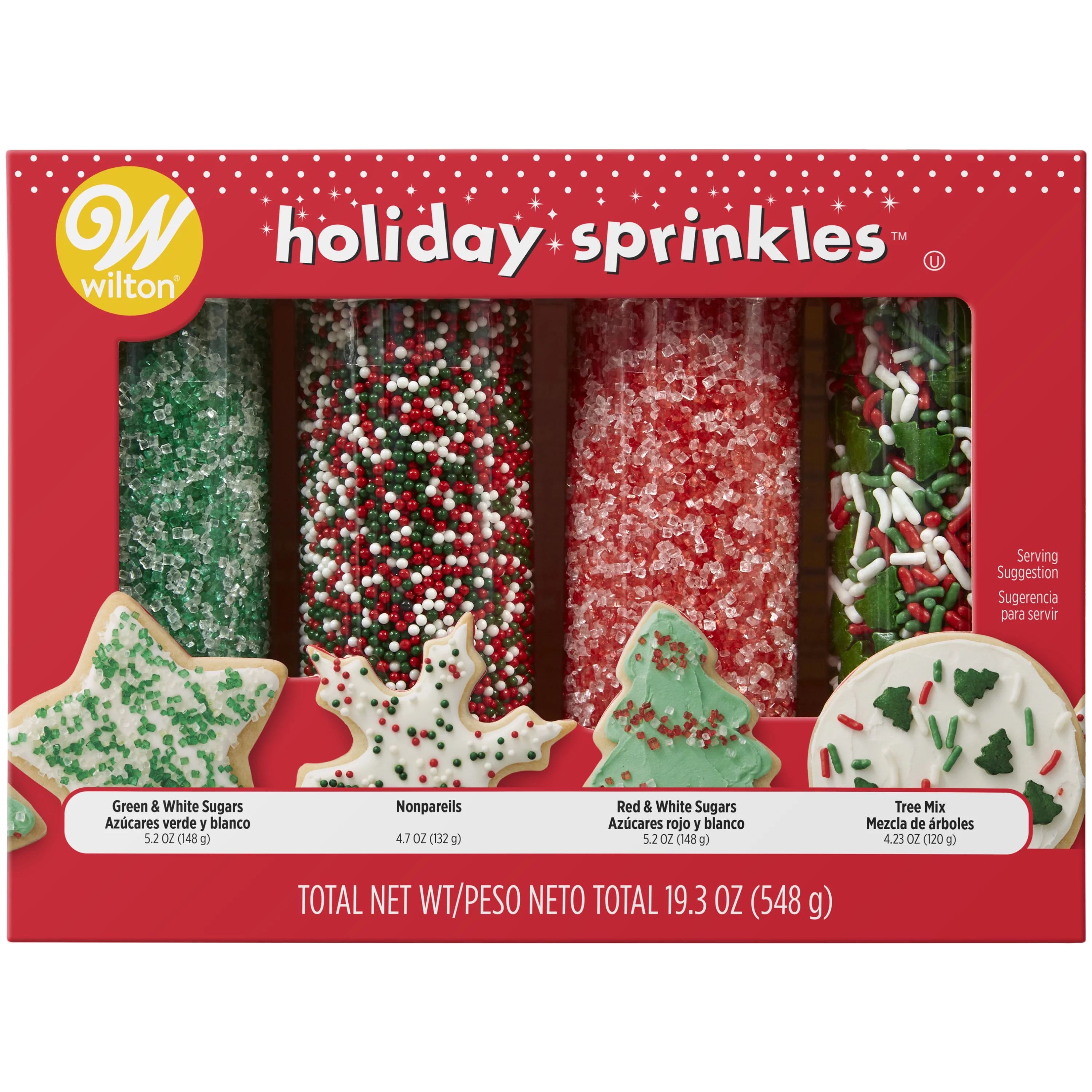 Wilton Traditional Mix Holiday Sprinkles Mega Set, 19.3 oz. - Walmart.com | Walmart (US)
