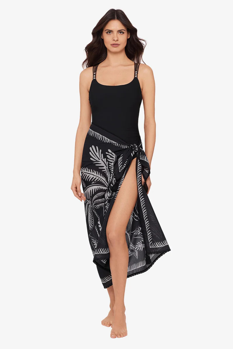 Magicsuit Hearts Of Palm Pareo Swimwear Cover Up | MiracleSuit