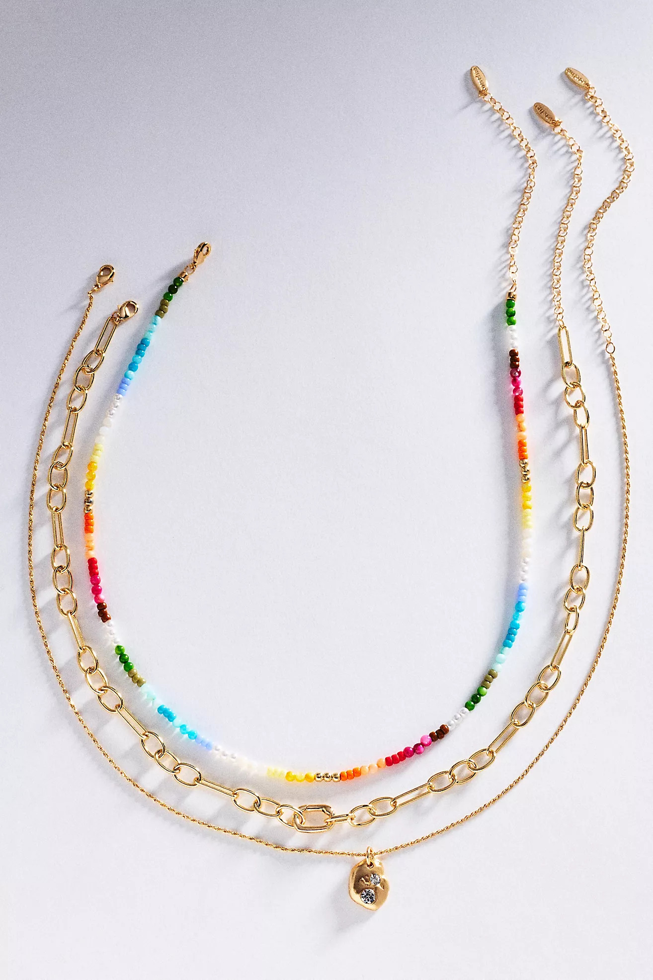 Shades of Sea Layering Necklaces | Anthropologie (US)