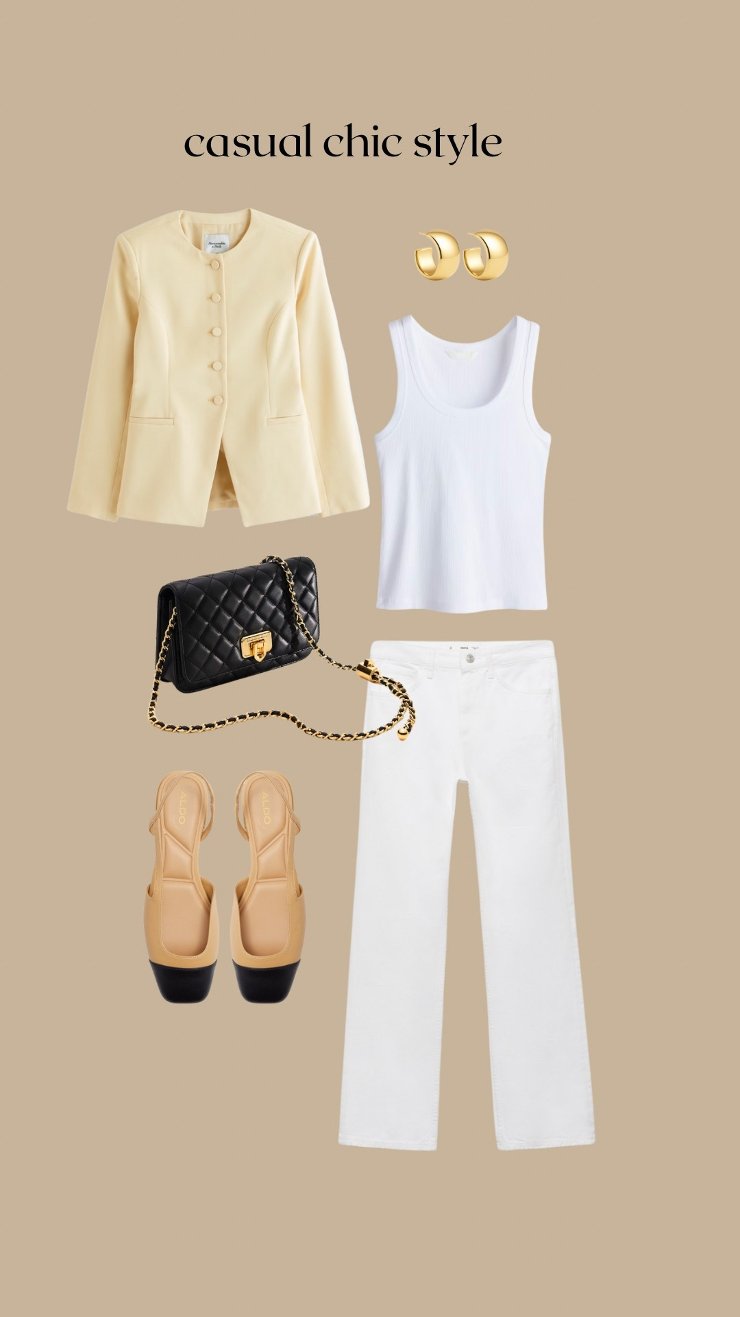 Butter yellow outfit inspo - casual chic outfit 

#LTKsummer #LTKstyletip #LTKspring