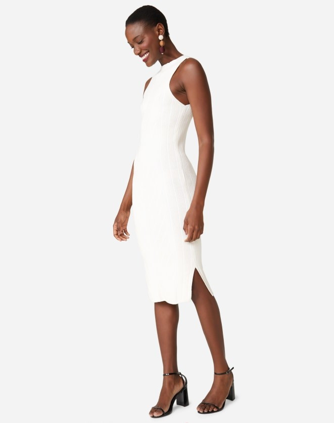 VESTIDO TRICOT CHEVRON | Amaro BR