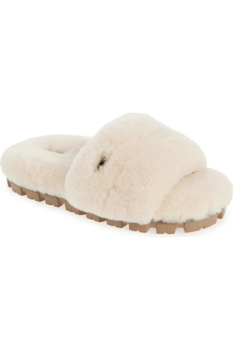 Cozetta Curly Genuine Shearling Slide Slipper (Women) | Nordstrom | Nordstrom