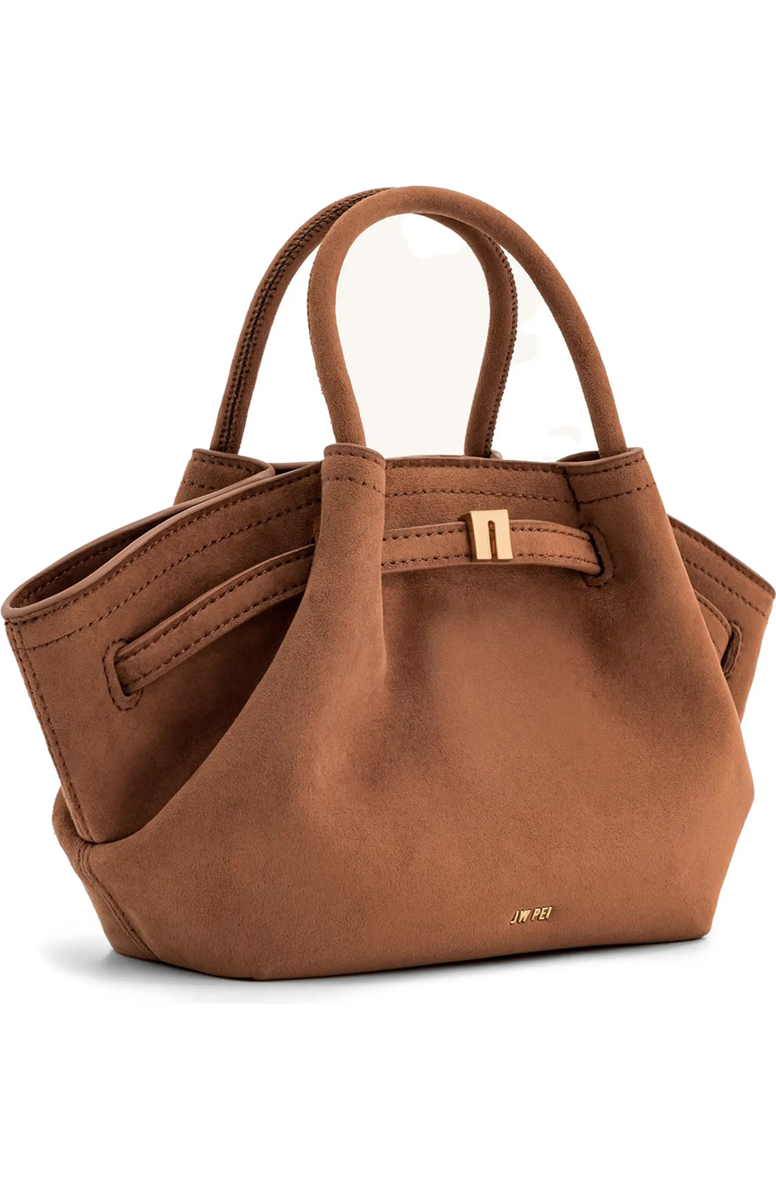 Hana Mini Faux Suede Tote | Nordstrom