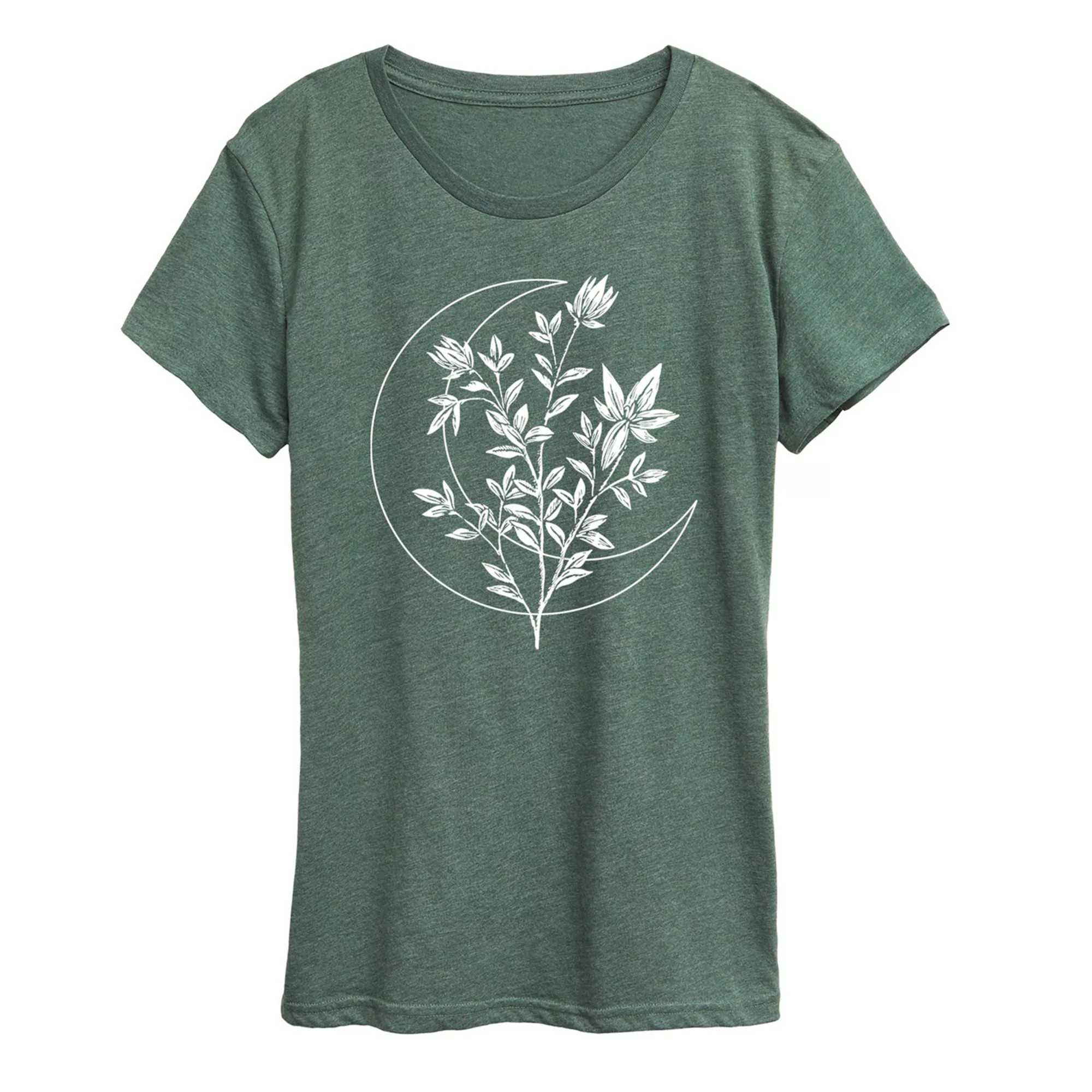 Women's Floral Crescent Moon Graphic Tee | Kohl's