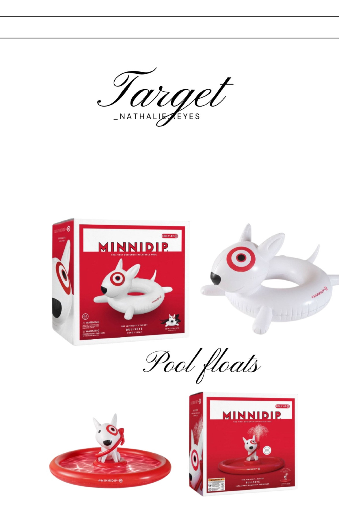 Target MINIDIP pool floats #target #pooltoys #poolfloats #targetbulldeye

#LTKHome #LTKFamily #LTKFindsUnder50