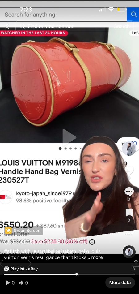 The rise of the Louis Vuitton vernis… for cheap?! 

#LTKstyletip #LTKitbag #LTKsalealert