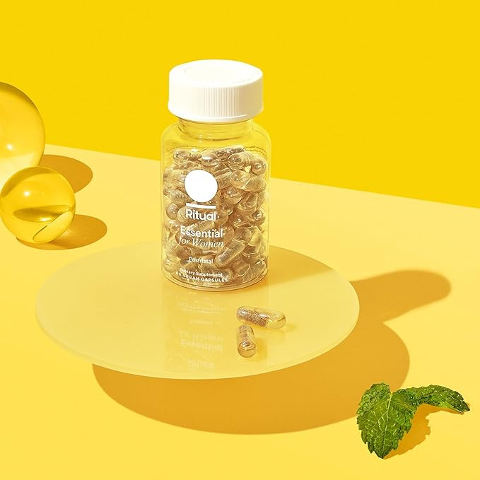 Ritual Multi Vitamins Essential for Women Postnatal Multi Vitamins Vegan Friendly Non-GMO Gluten ... | Amazon (US)