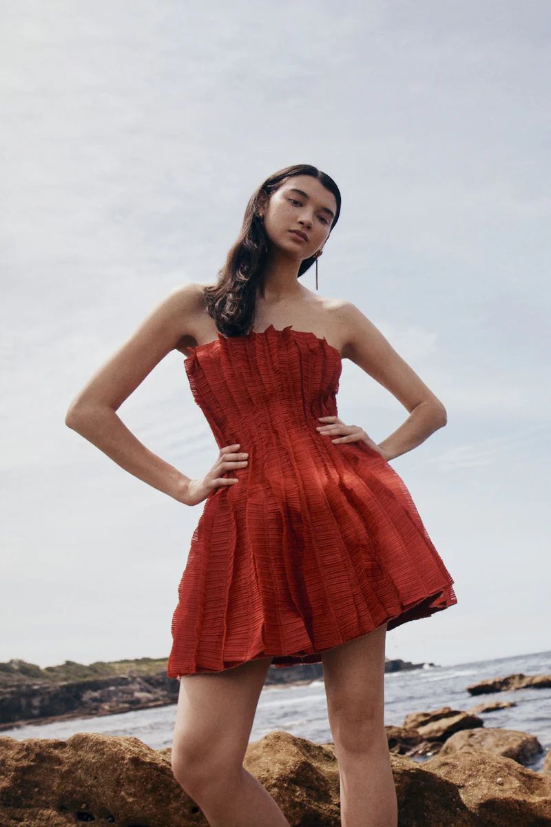 Hybrid Sleeveless Mini Dress | Aje.(Global)