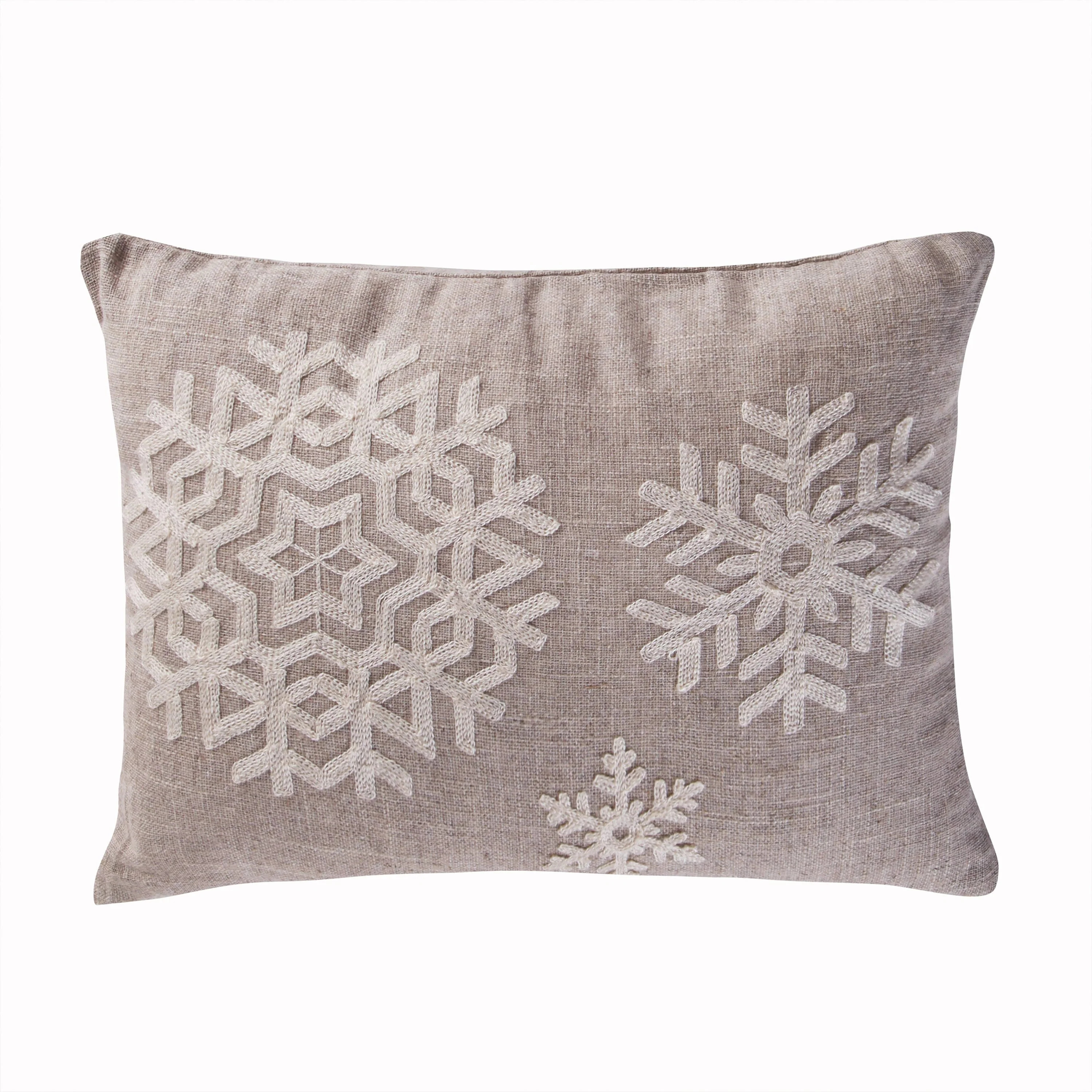 Spruce Snowflake Pillow - 14x18 | Levtex Home