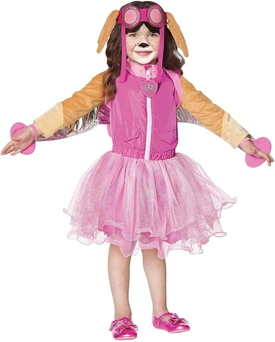 Spirit Halloween PAW Patrol Toddler Skye Costume | Officially Licensed | Group Costume | One Piec... | Amazon (US)