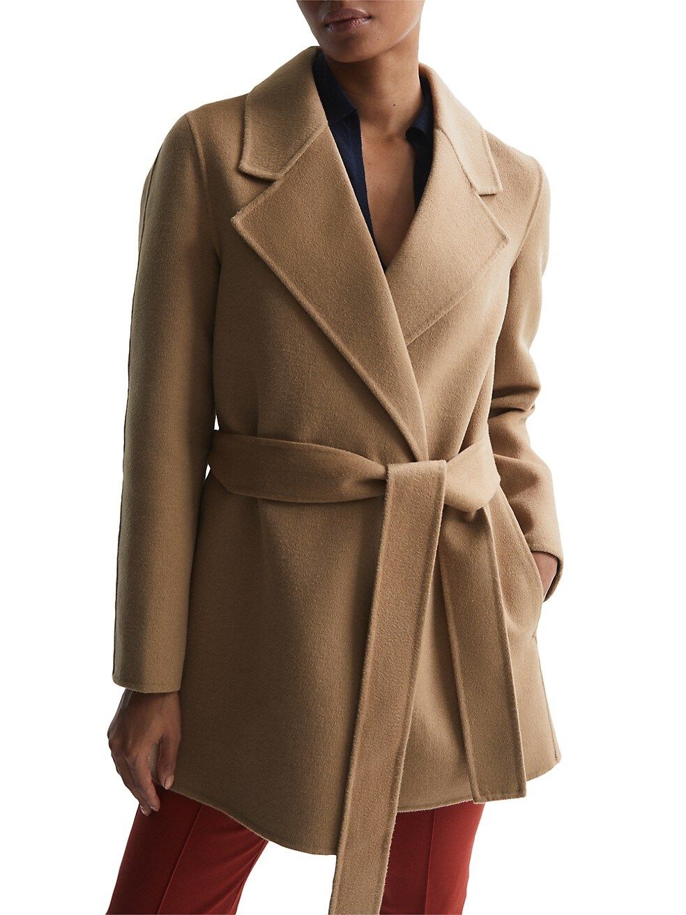 Reiss Amalia Wool-Blend Coat | Saks Fifth Avenue