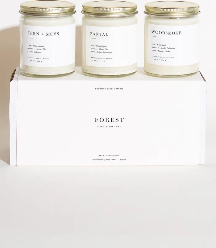 Studio Set of 3 Scented Candle Gift Set | Nordstrom