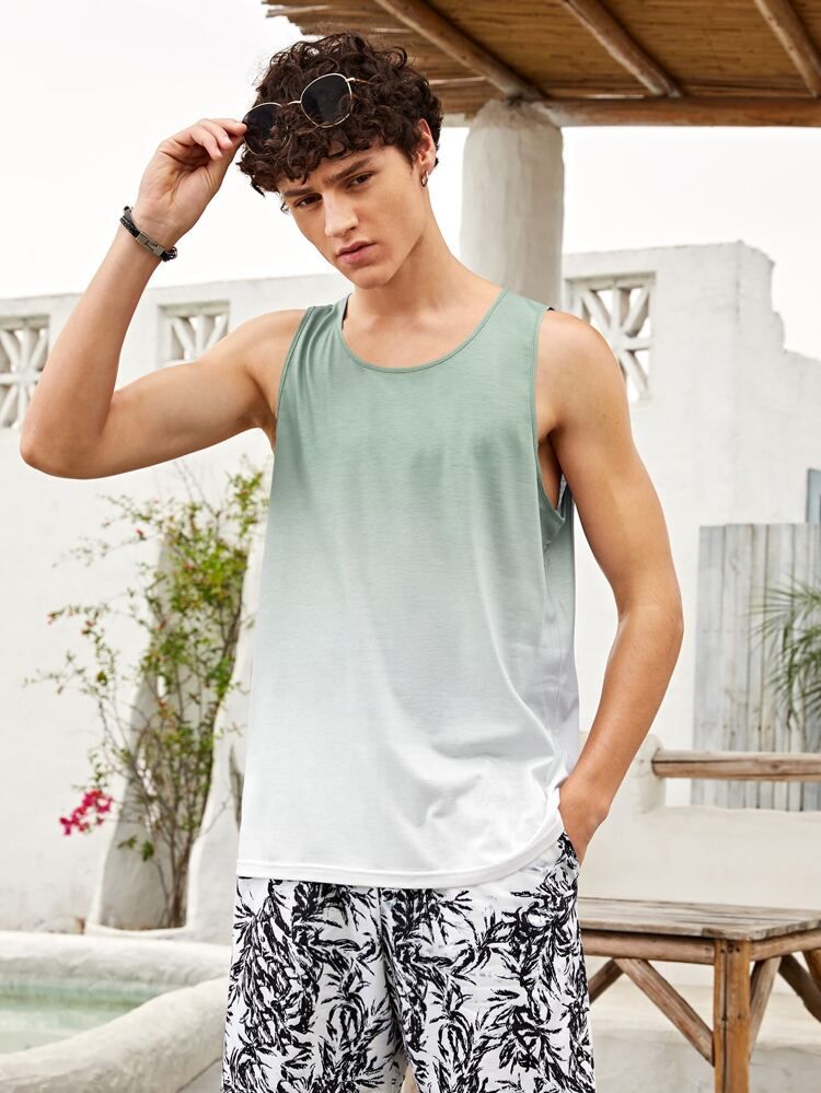 Men Ombre Tank Top | SHEIN