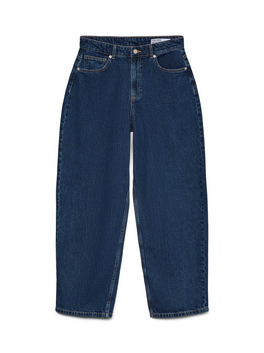 VMESTELLE High rise Barrel Fit Jeans | Vero Moda® | Vero Moda