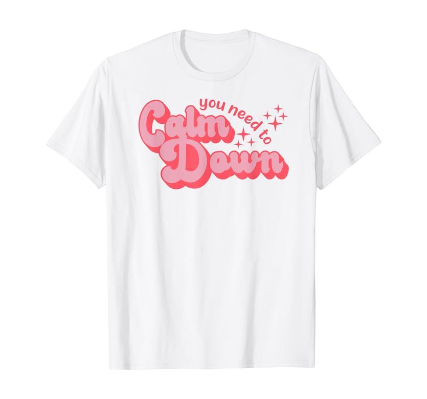 Retro Style Calm Down T-Shirt | Amazon (US)