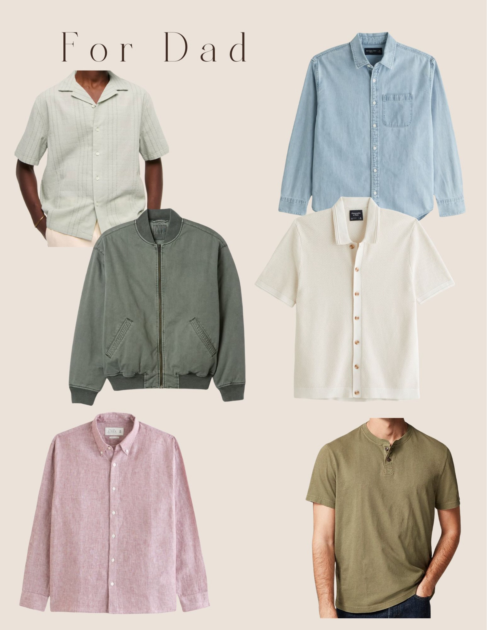 Shop my favorite looks for dad for your next Spring or Summer family photoshoot!



#LTKStyleTip #LTKFamily #LTKMens