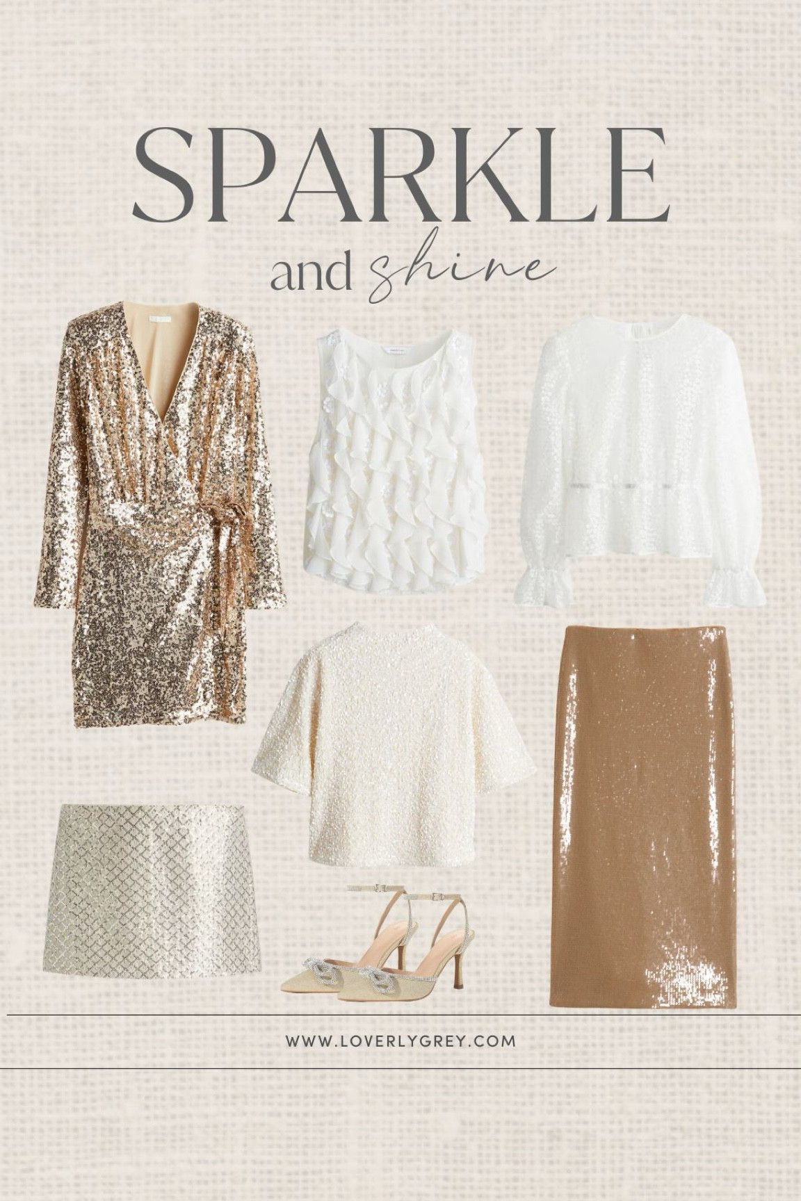 Sparkle and shine NYE finds. This sequin skirt and bow heels are perfect for a NYE party. Loverly Grey, NYE fashion

#LTKHoliday #LTKStyleTip #LTKSeasonal