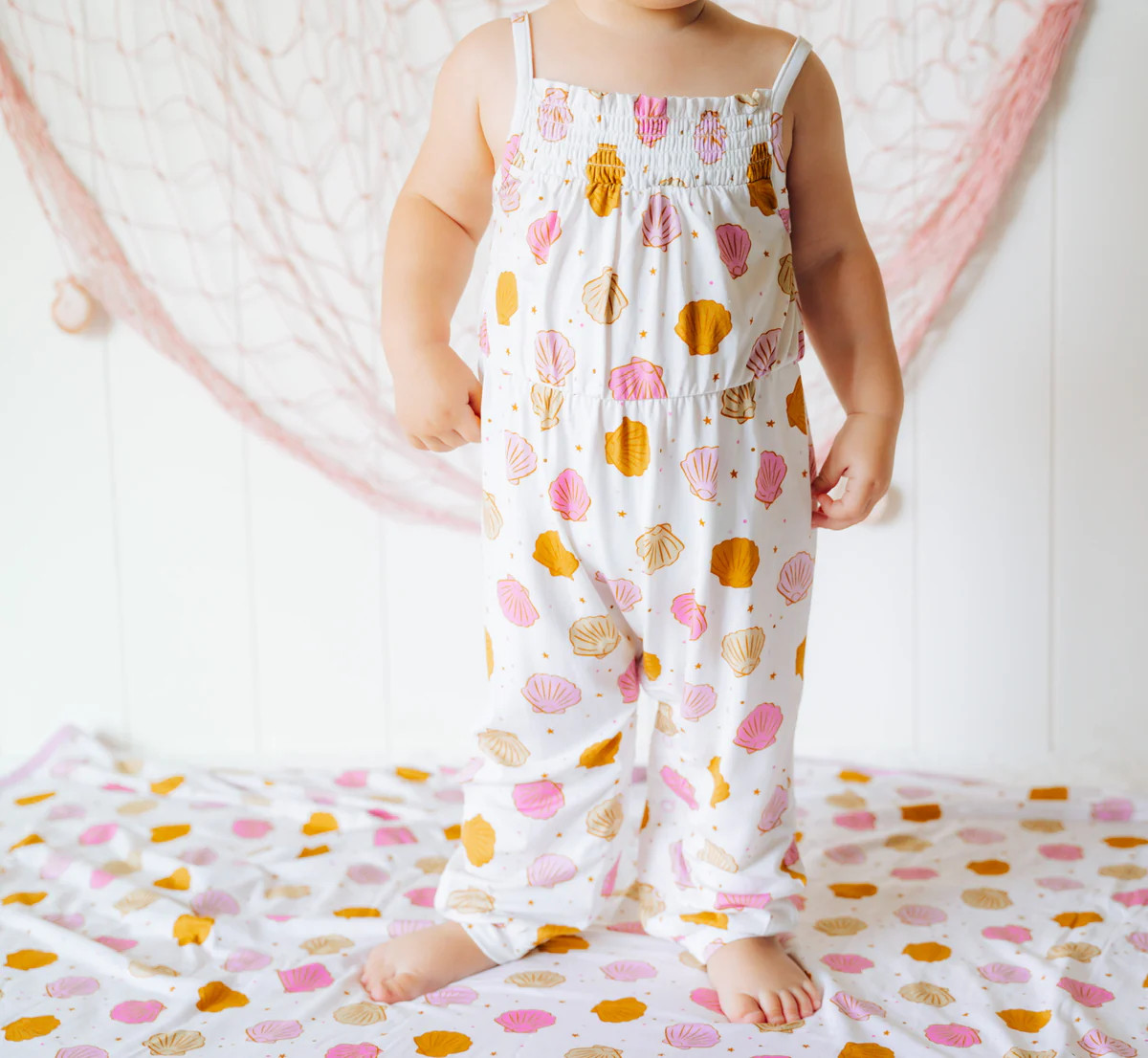 UNDER THE SEA DREAM SMOCKED JUMPSUIT | DREAM BIG LITTLE CO