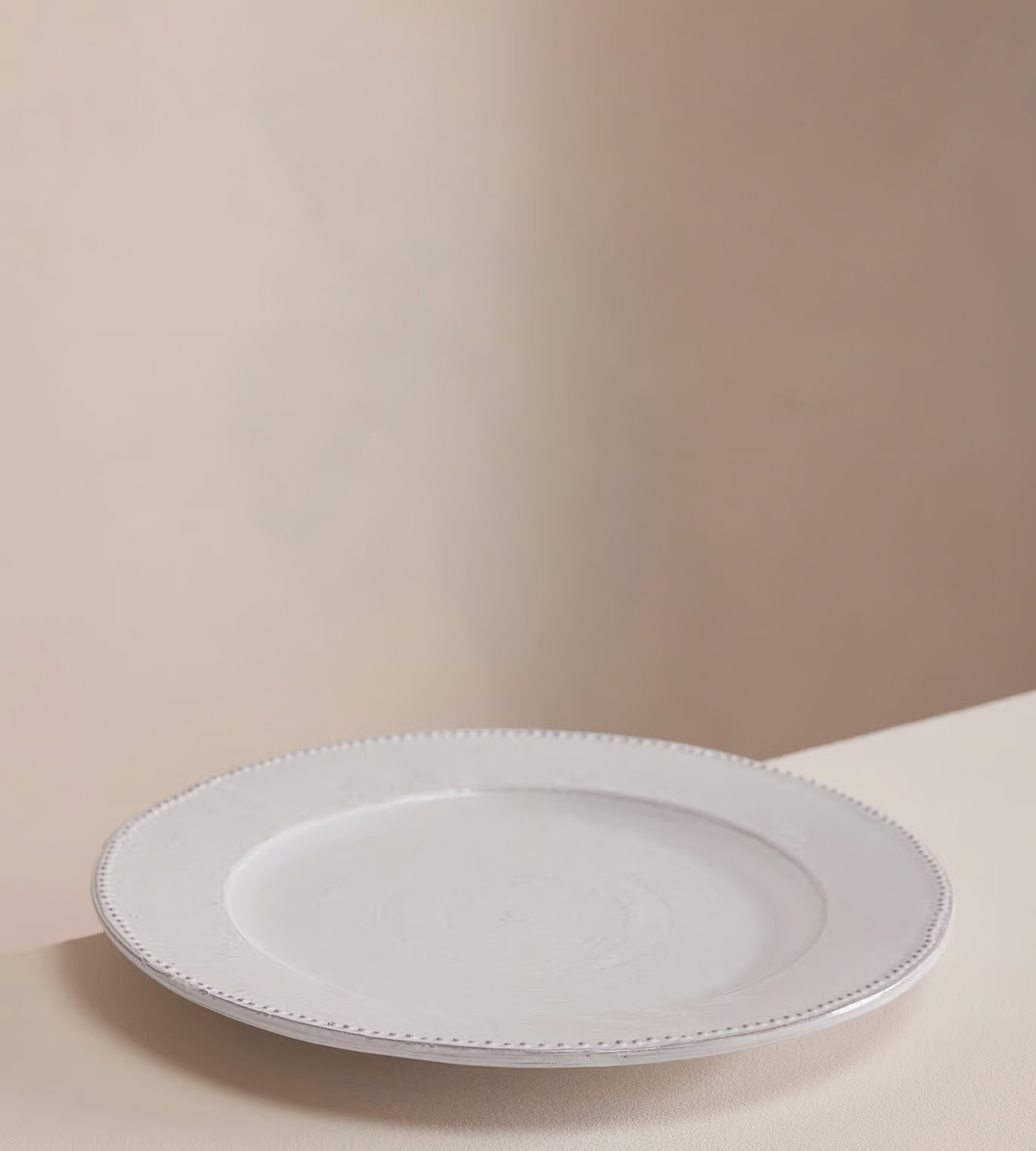 Hillcrest Dinner Plate, White, Set of Four | Soho Home Ltd