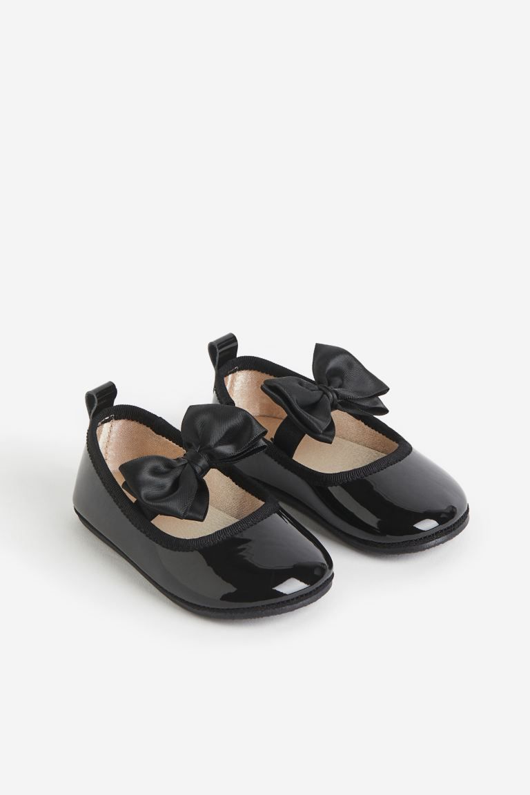 Appliquéd Ballet Flats | H&M (US)