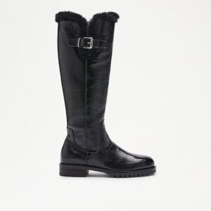 Faux Fur Knee Boot | Russell & Bromley
