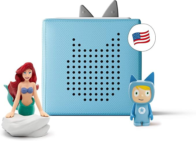 Toniebox Starter Set Light Blue + Disney Little Mermaid - Educational Musical Toy for Girls - Ima... | Amazon (US)