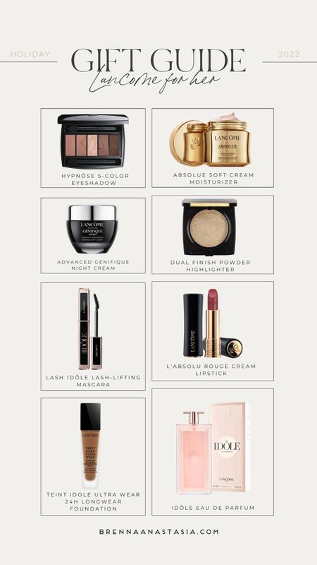 Lancôme gift ideas for her this season! This foundation has been my go-to all year! ✨

#LTKbeauty #LTKGiftGuide #LTKHoliday