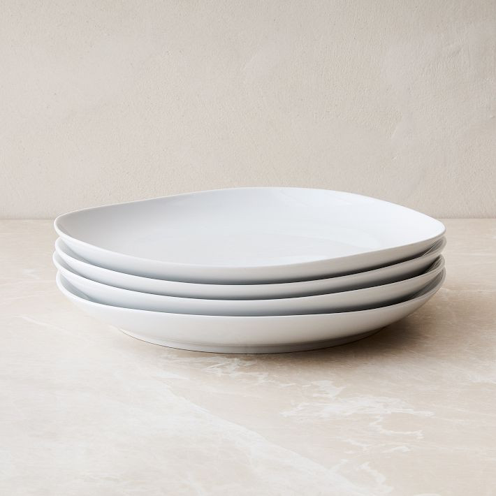 Organic Porcelain Dinner Plate Sets | West Elm (US)