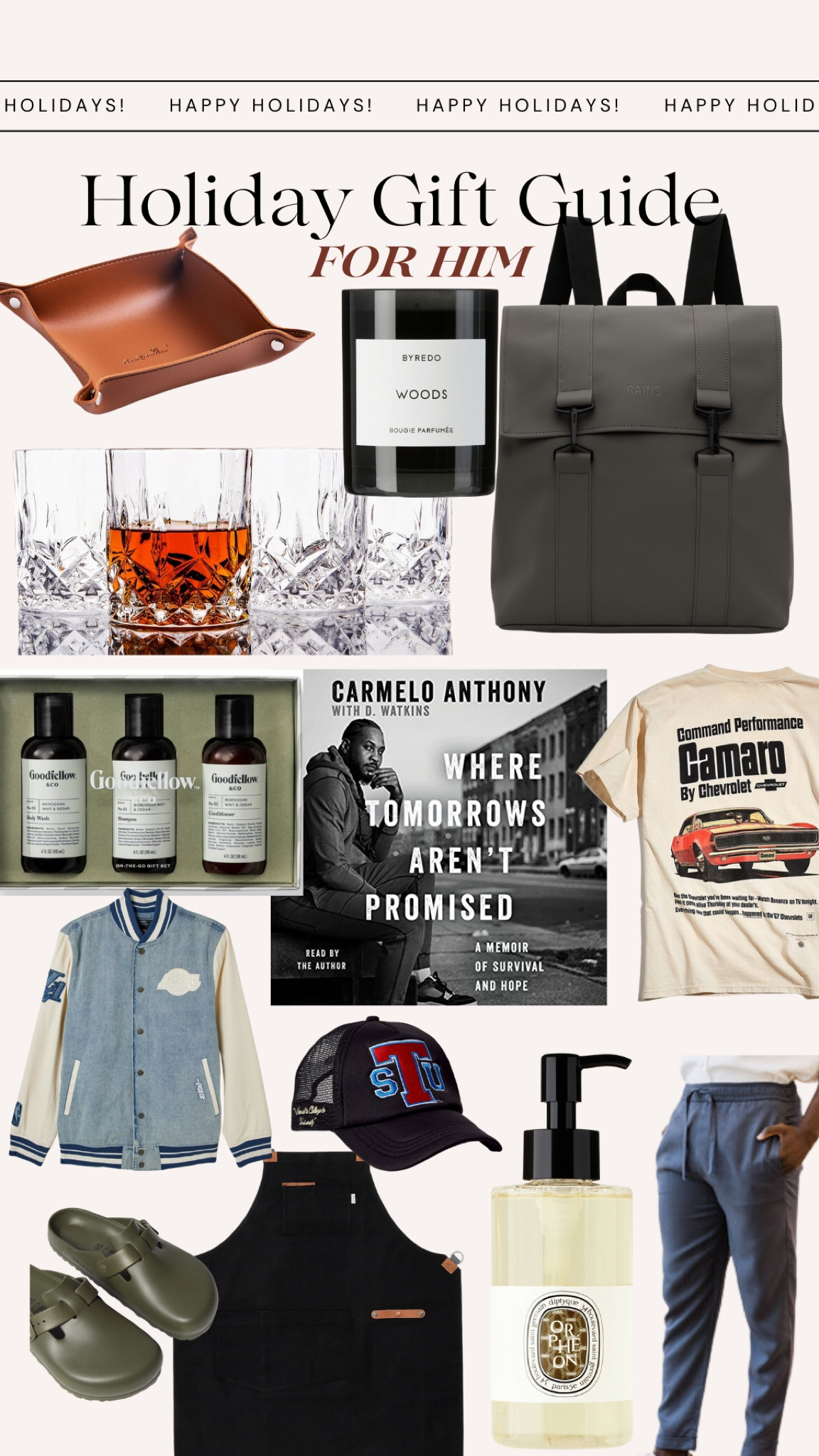 Holiday Gift Guide: For him

#LTKstyletip #LTKGiftGuide #LTKmens