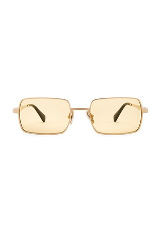Quay DND Sunglasses in Gold & Sunflower from Revolve.com | Revolve Clothing (Global)