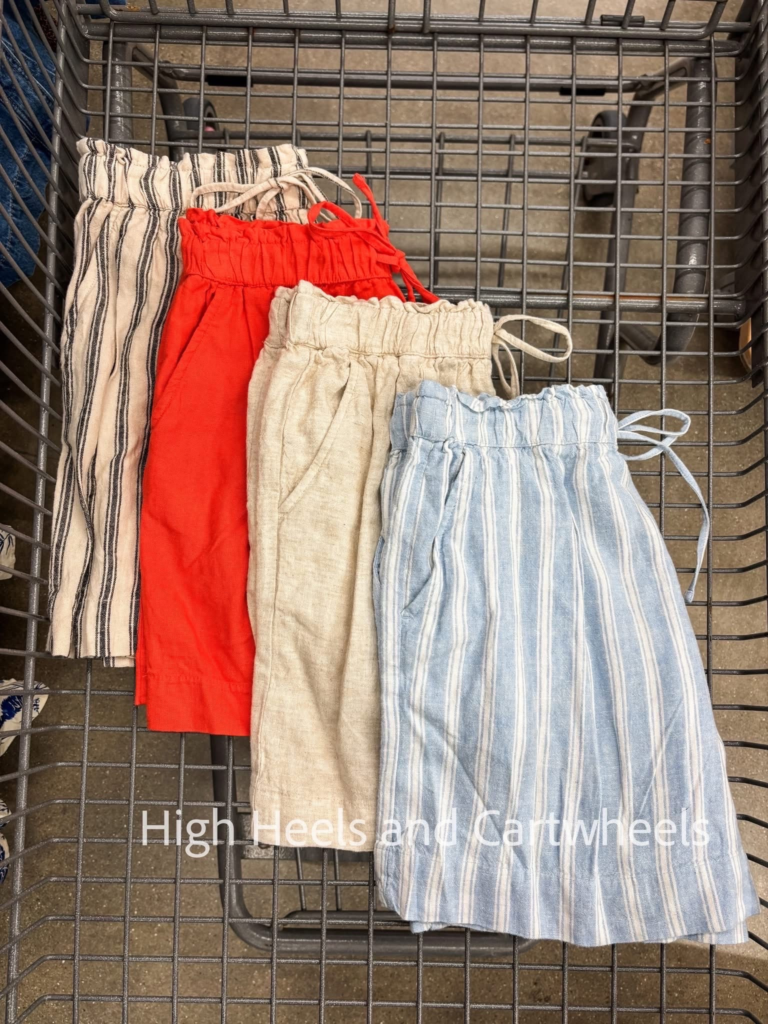 Our fave linen style shorts are back in so many great colors!