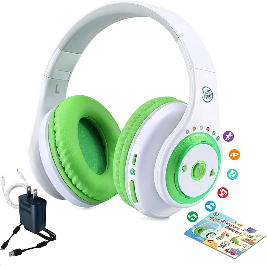 Wireless Bluetooth Over-Ear Headphones - Built-in Music Fun Task Book Reading Learning & Education - | Amazon (US)
