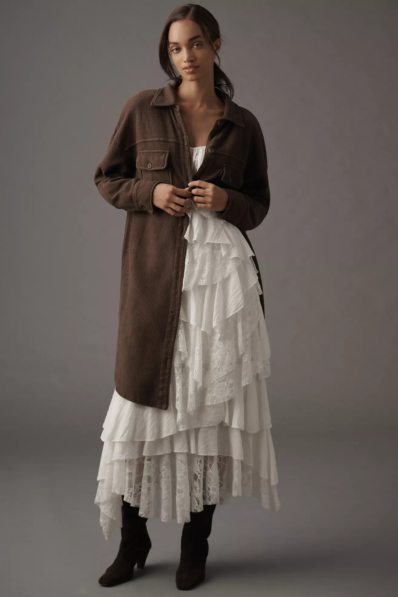 Pilcro Duster Shacket | Anthropologie (US)