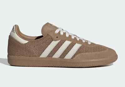 Adidas Samba OG Cardboard Chalk White Brown Shoes IG1379 Men's Size 5 - 8 NEW | eBay US