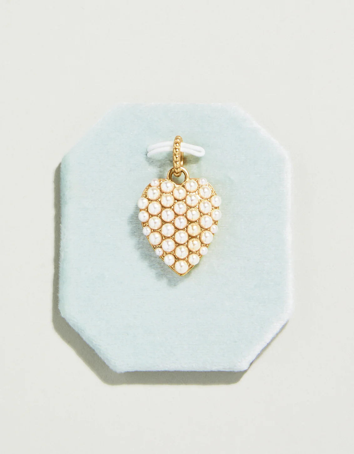 Uniquely You Charm Heart/Pearl | Spartina 449