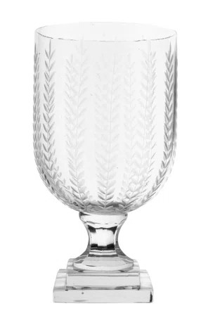 Etched Hurricane Candle Holder by The Enchanted Home, The Enchanted Home | Wayfair North America