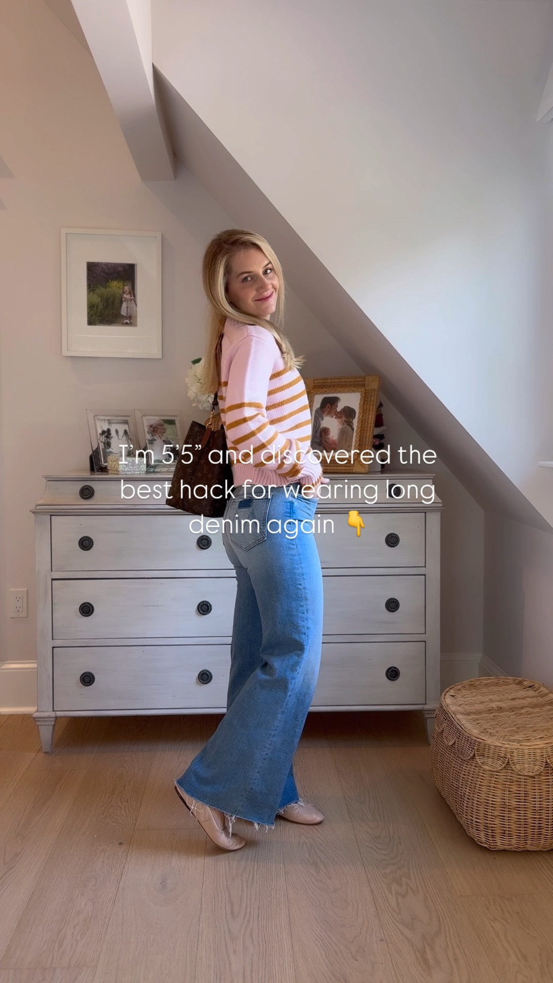 *the petite pair is linked as the exact product and the regular length is linked with the other denim styles*

SIZING: I sized up one size in these!

Long denim, long jeans, wide leg jeans, fall sweater, fall striped sweater, cashmere sweater, fall outfit, petite jeans, petite denim 

#LTKStyleTip #LTKOver40